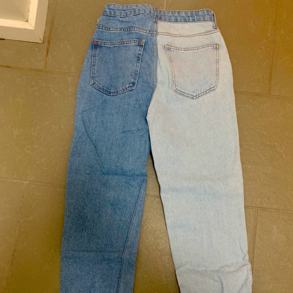 Urban outfitters two tone jeans